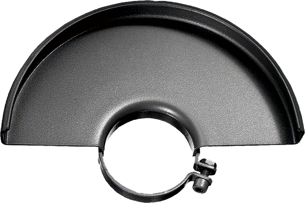 Bosch angle grinder protective guard, metal construction.