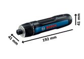 Bosch Bosch GO Cordless Screwdriver dimensions drawing