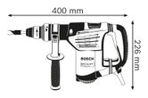 Bosch GBH 4-32 DFR Rotary Hammer with SDS plus dimensions drawing