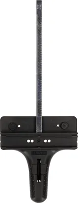Bosch parallel guide for precise straight cuts.