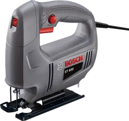Bosch ST 650 jigsaw with ergonomic handle.
