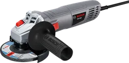 Bosch WS700 angle grinder with accessory set.