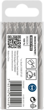 Bosch PRO Metal HSS-G Twist Drill Bit pack for metal drilling.