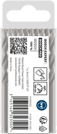 Bosch PRO Metal HSS-G twist drill bit 4.4×80 mm.