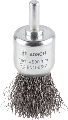 Bosch PRO Metal clean end brush crimped wire 25 mm.