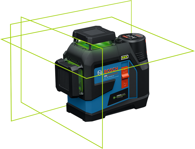 Bosch GLL 100-33 CG Line Laser (line & point lasers)