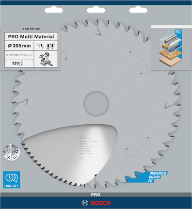 Bosch PRO Multi Material 305 mm circular saw blade.