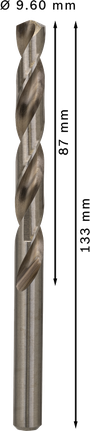 Bosch PRO Metal HSS-G twist drill bit 9.6 mm.
