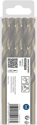 Bosch PRO stainless steel HSS-Co drill bit set, 11 mm.