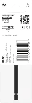 Bosch PRO Torx T20 90mm bit.