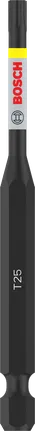 Bosch PRO Torx Impact Bit T25 90mm for screwdriving.
