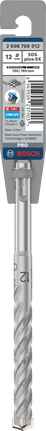 Bosch PRO SDS plus-5X 12×100×160 mm drill bit.
