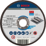 Bosch PRO Metal Bonded Cutting Disc 100 x 1.2 x 16 mm.