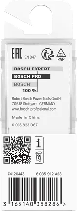 Bosch PRO Router Bit Core Box 8 mm shank.