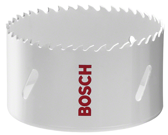 Bosch 83mm bi-metal hole saw for wood and metal.