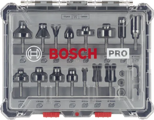 PRO Router Bit Set