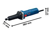 Bosch GGS 5 LS Straight Grinder dimensions drawing