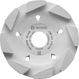 Bosch Multi Material Segmented 80 mm grinding disc.