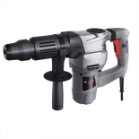 Bosch SH500 rotary hammer drill with handle and accessories.