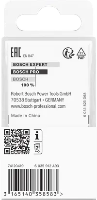 Bosch PRO router bit 8 mm shank.