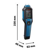 Bosch GMP 2-15 Material Moisture Meter dimensions drawing
