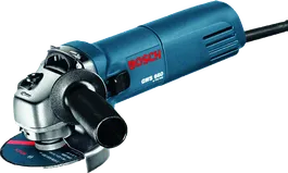 Bosch GWS 660 angle grinder with side handle.