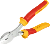 Bosch VDE high leverage diagonal side cutters 200mm.