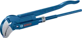 Bosch sanitary corner pipe wrench 45° chrome vanadium.