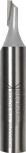 Bosch straight router bit one flute 4x8mm shank 8mm.