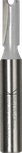 Bosch straight router bit two flutes 6mm diameter.