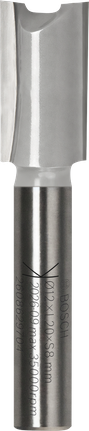 Bosch router bit straight two flutes 12x20mm.