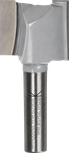 Bosch straight router bit two flutes Ø25xL20 shank 8 mm.