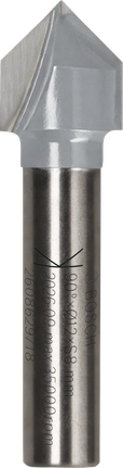 Bosch router bit V-Groove 12mm 90 degree shank 8mm.
