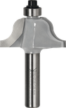Bosch router bit Roman Ogee R6 x 38mm shank 8mm.