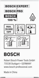 Bosch router bit straight two flutes 6x15mm shank 8mm.