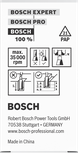 Bosch router bit straight two flutes Ø15xL20 shank 8mm.