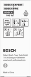Bosch router bit straight two flutes Ø20 x L25 shank 8 mm.