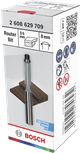 Bosch router bit bottom bearing flush trim 6x20 mm.