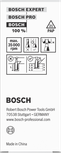 Bosch router bit bottom bearing flush trim, 12x25 mm.