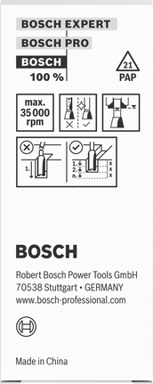 Bosch router bit bottom bearing flush trim, 12x25 mm.