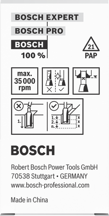 Bosch router bit V-Groove 12mm 90 degree shank 8mm.