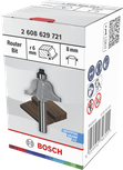 Bosch router bit Roman Ogee R6 x 38 mm for 8 mm shank.