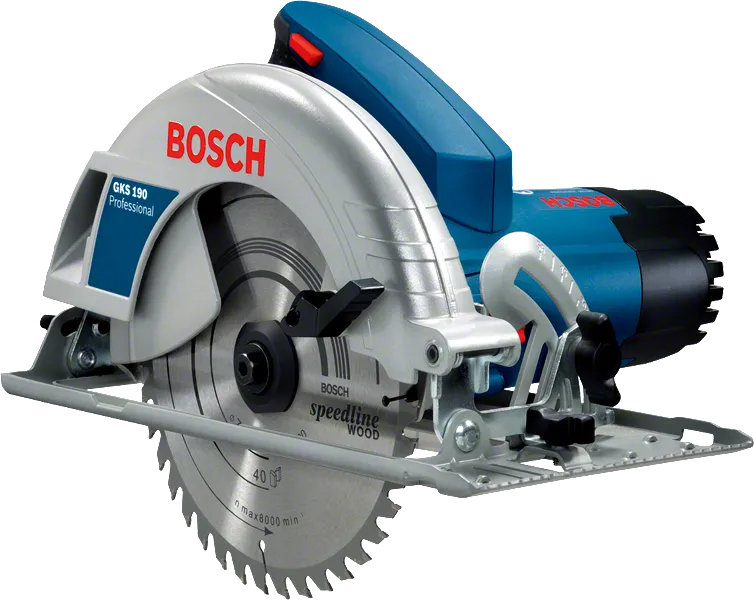 Bosch GKS 190 circular saw for wood cutting.