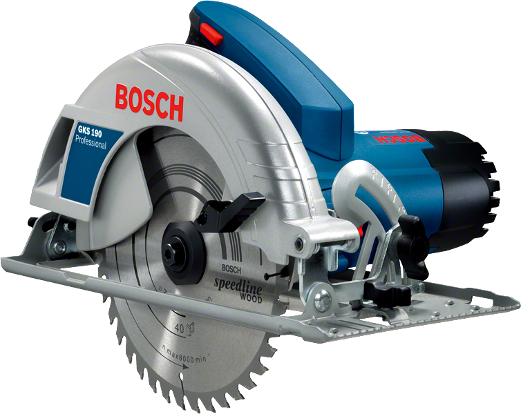 Bosch GKS 190 circular saw for wood cutting.