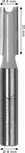 Bosch straight router bit two flutes 8x20 mm.