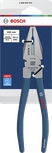 Bosch combination pliers with dipped non-slip handle, 200 mm.
