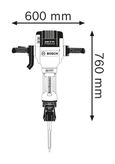 Bosch GSH 27 VC Breaker dimensions drawing
