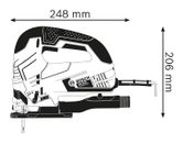Bosch GST 90 BE Jigsaw dimensions drawing