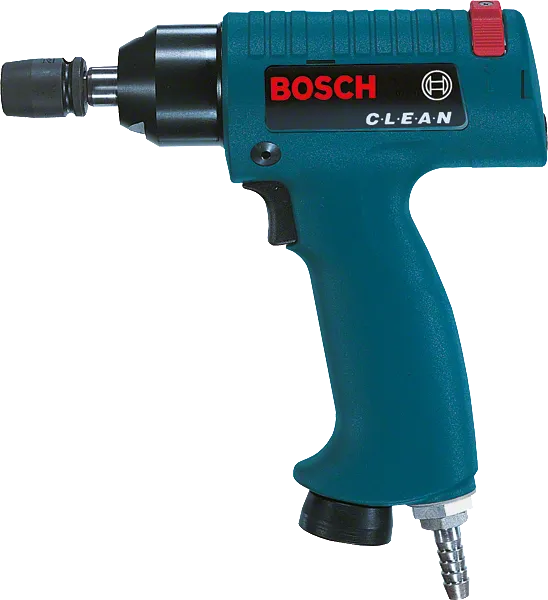 Bosch clean pneumatic screwdriver for precise fastening.