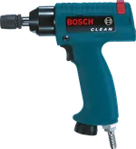 Bosch clean pneumatic screwdriver for precise fastening.